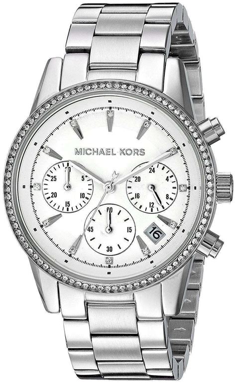 mk6428 michael kors|michael kors black chronograph watch.